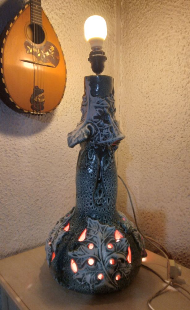 Lampe Vintage en c�ramique 35 Saint-Pierre-Roche (63)