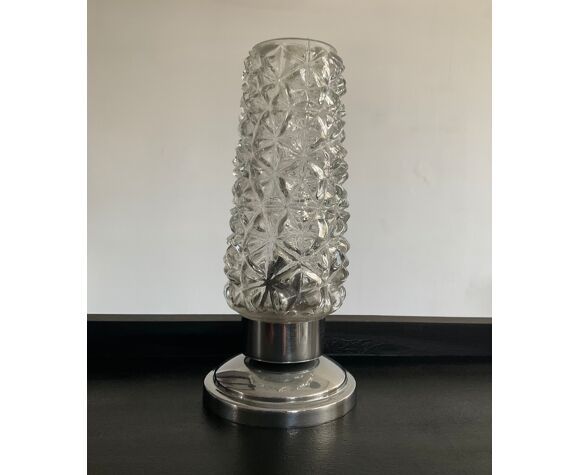 Lampe vintage en métal chromé 60 Arles (13)