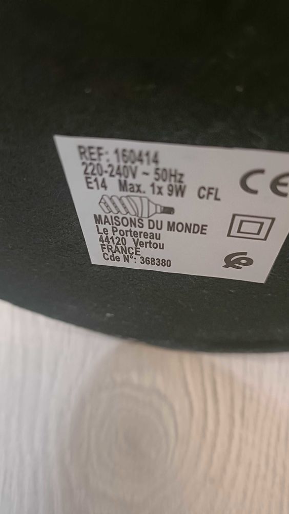 lampe 20 Yerres (91)