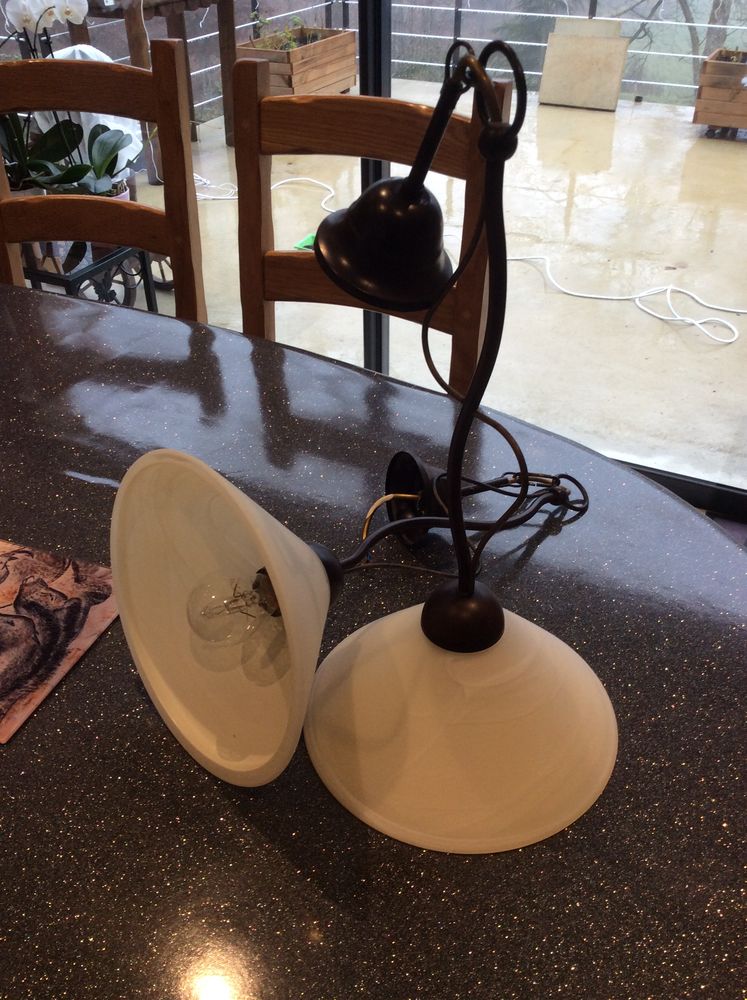 lampes abat jour verre brosse lot de 2 30 Rilly-la-Montagne (51)