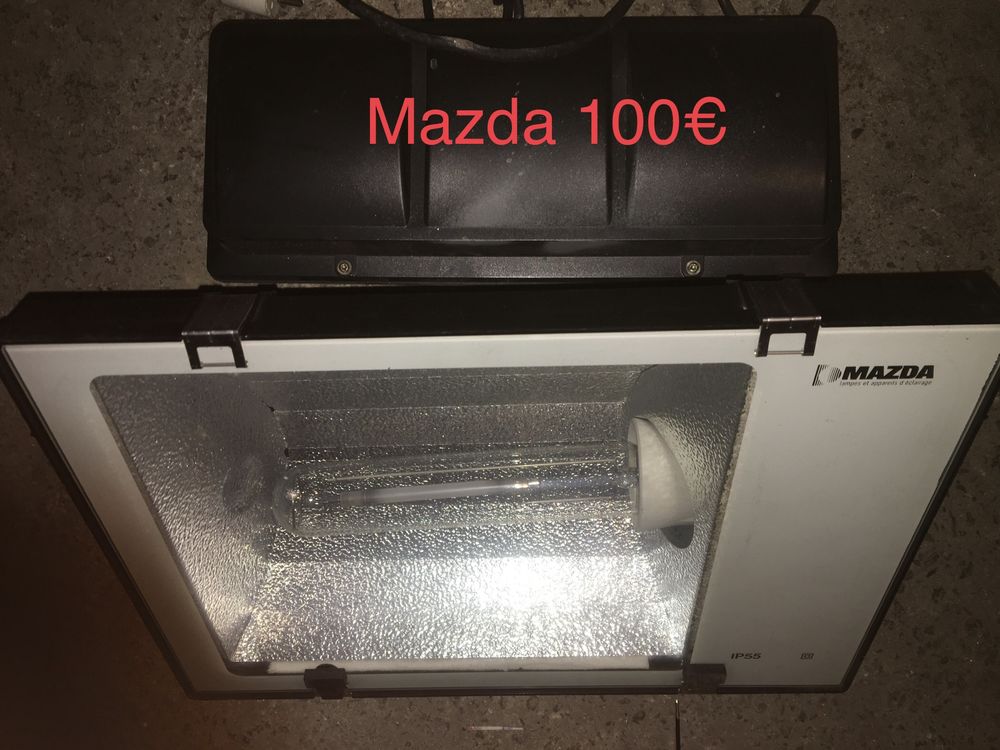 Lot de lampes + ampoules  hps 480 Belfort (90)