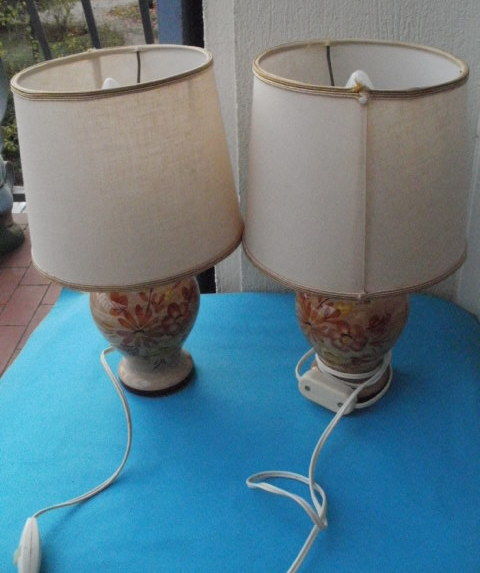 2 lampes de chevet, pied porcelaine 12 Montauban (82)