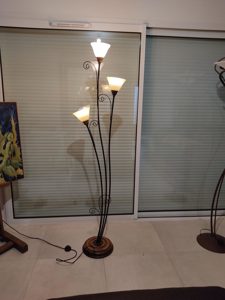 Lampes lampadaire tulipes sur pieds 65 Soullans (85)