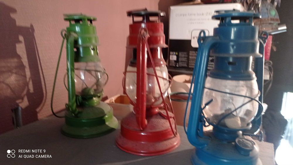 3 lampes �  p�trole 45 Vichy (03)