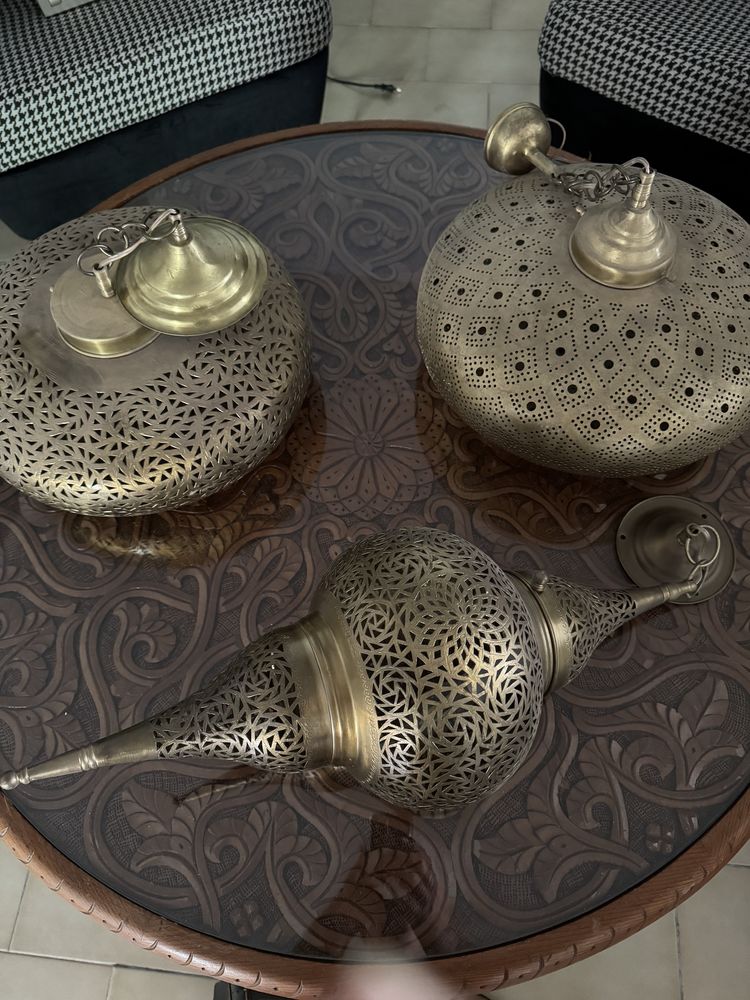 Lampes plafonniers marocaines 200 Le P�gue (26)