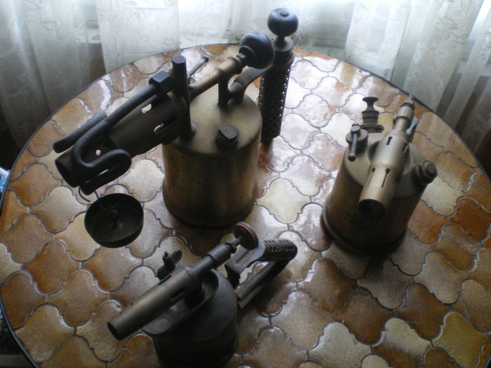 Lampes � souder et chalumeau pour locomotive 35 Caen (14)