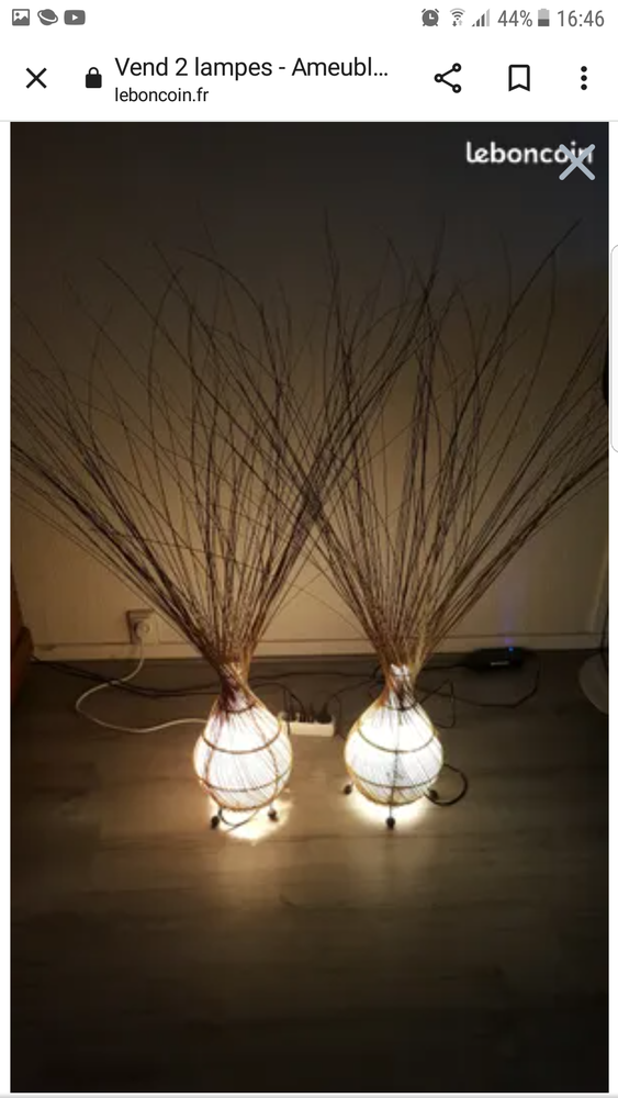 2 LAMPES 10 Argenteuil (95)
