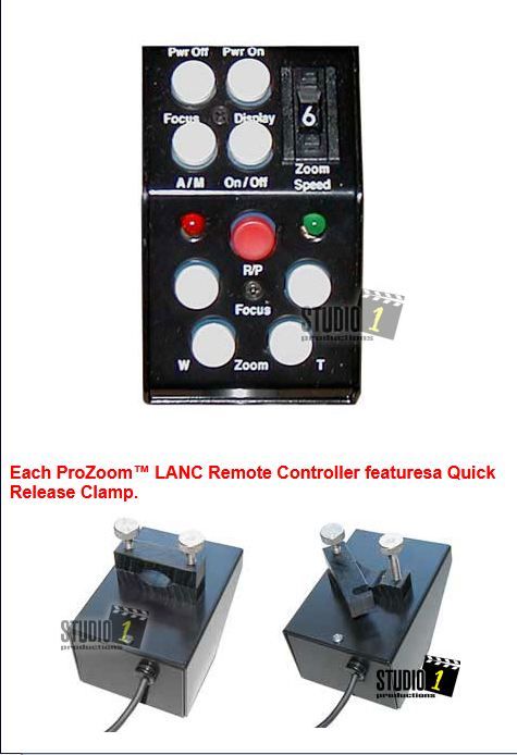 LANC Remote Controller pour cam�scope JVC 120 Paris 15 (75)
