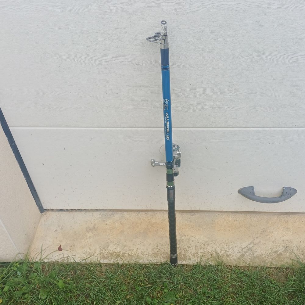 Lancer canne a peche  l'oral brochet 3.50m 20 Rethel (08)