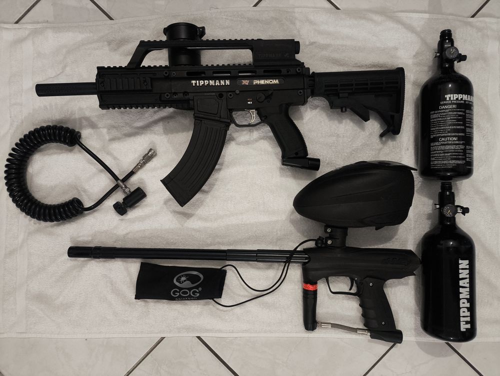 LANCEUR PAINTBALL GOG ENMEY  ET LANCEUR TIPPMANN X7 PHENOM 450 Le Meux (60)