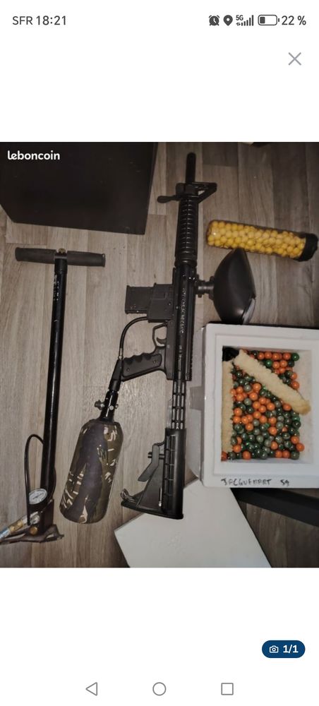 Lanceur paintball bt om�ga avec ces accessoires 150 Maubeuge (59)