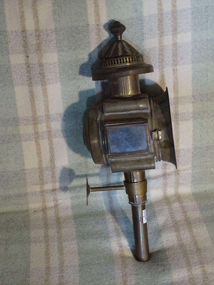 Lanterne de cal�che - fiacre laiton - cuivre 30 Agen (47)