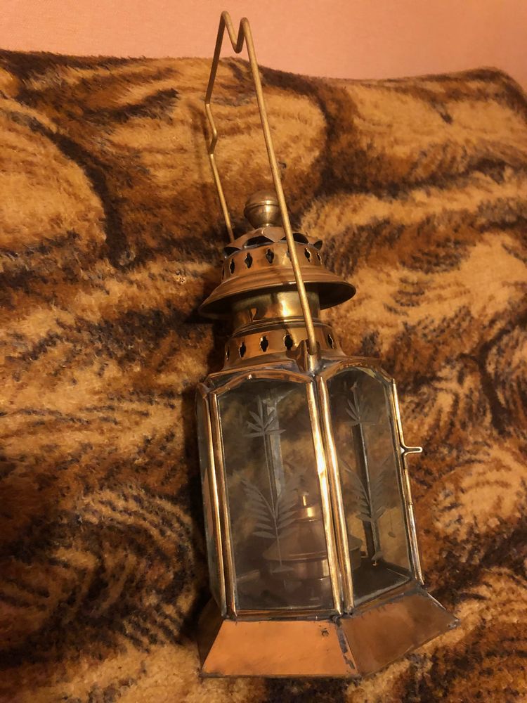 Lanterne en cuivre 50 Loisin (74)