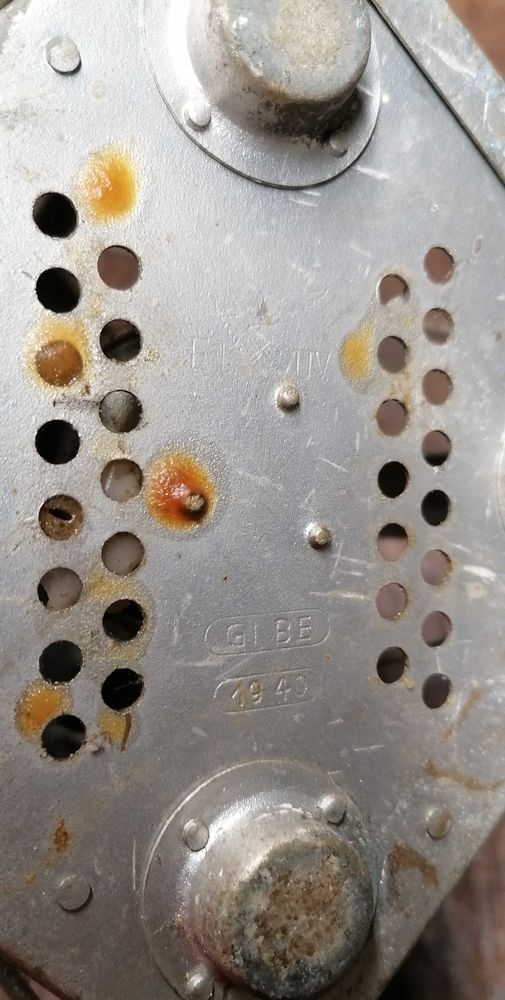 lanterne militaire Allemande WW2 luftwaffe 1940 70 Les Baroches (54)