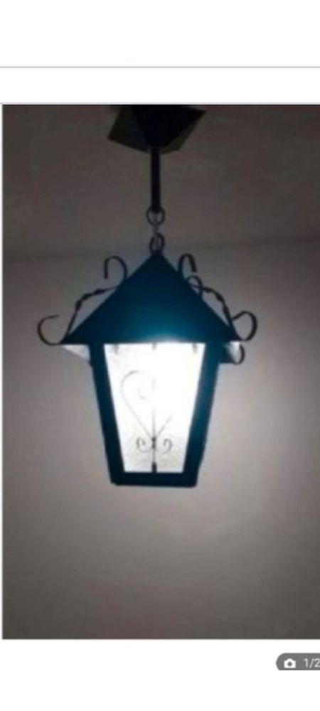 lanterne noire lustre 12 Bron (69)