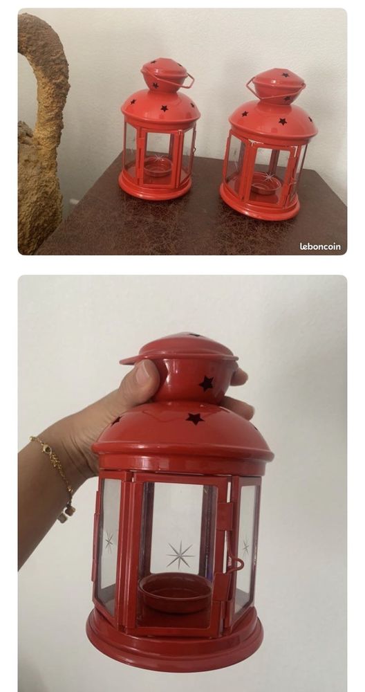 lot de 2 lanternes �  bougie 10 Aix-en-Provence (13)