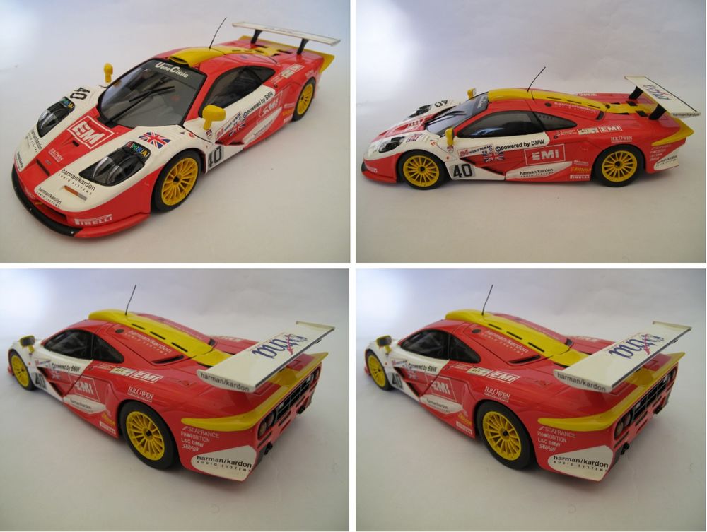 Mc Laren F1 GTR #40, 24H du Mans 1998 UT Models 1/18 125 Saint-Amand-les-Eaux (59)