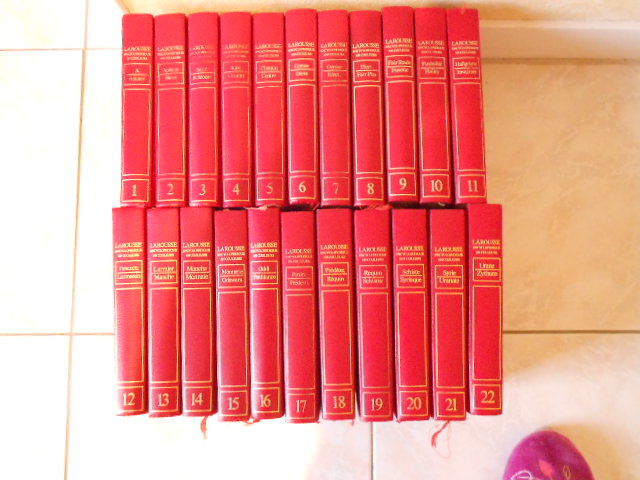 lot de 22 larousse encyclopedique ann�e 1980 80 Saint-Donat-sur-l'Herbasse (26)