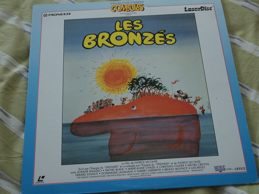 Laser disc - Les bronzés - Editeur Pioneer 1994 30 Limoges (87)