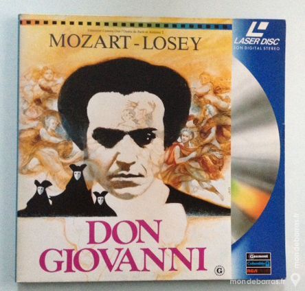 Laser Disc Mozart - Don Giovanni - CDV 17 Nice (06)