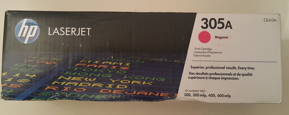 HP LaserJet 305A CE413A Magenta Cartouche Toner 300 400 mfp 75 Fontenay-le-Fleury (78)