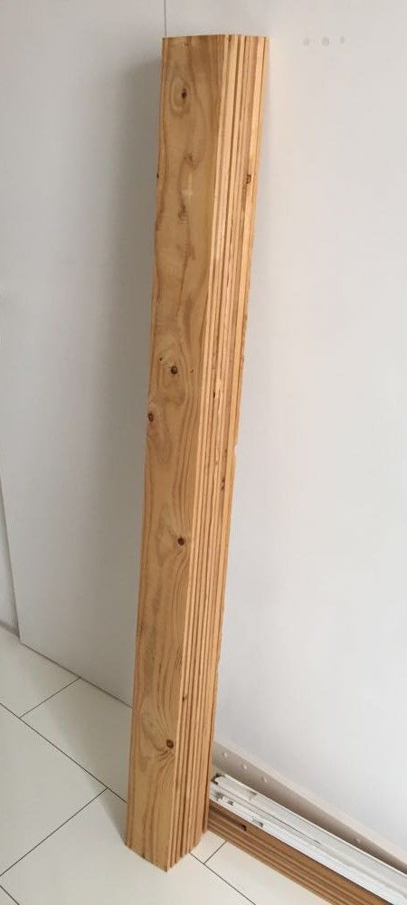 Lot de 10 lattes de bois pin du Nord 1,56 m x 12 cm 15 Marseille 10 (13)