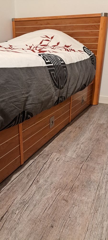 Lit � lattes 1 pers / 2 pers. GAUTIER 100 Lormont (33)