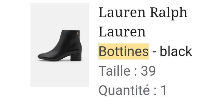 Lauren Ralph Lauren
Bottines - black
Taille : 39
Quantité :  50 Meudon (92)