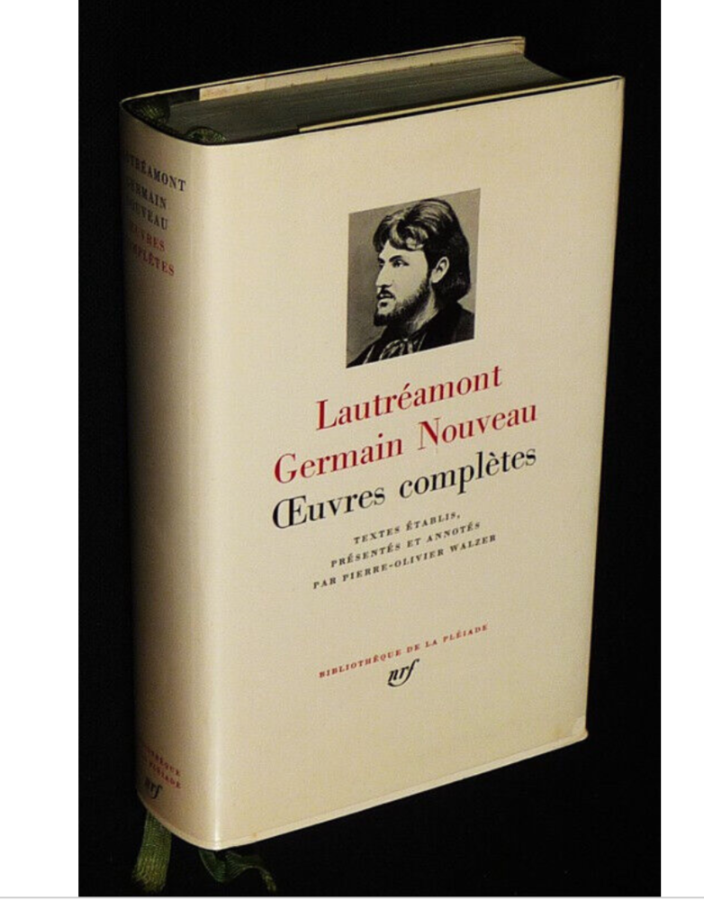 LAUTREAMONT Germain Nouveau 30 Neuilly-sur-Seine (92)