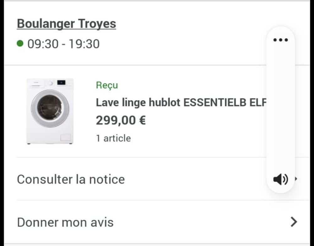 Lava linge essentiel B 100 Troyes (10)