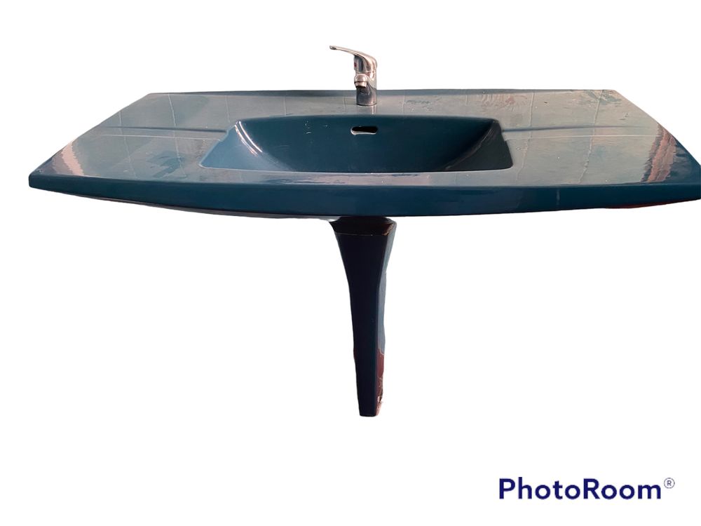 LAVABO 70ies et bidet jacob delafon occasion bleu (bon �tat) 50 Digne-les-Bains (04)