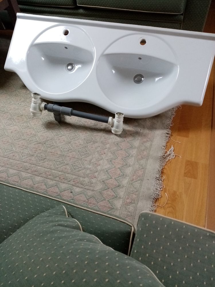 Lavabo double vasque 22 Villiers-sur-Marne (94)
