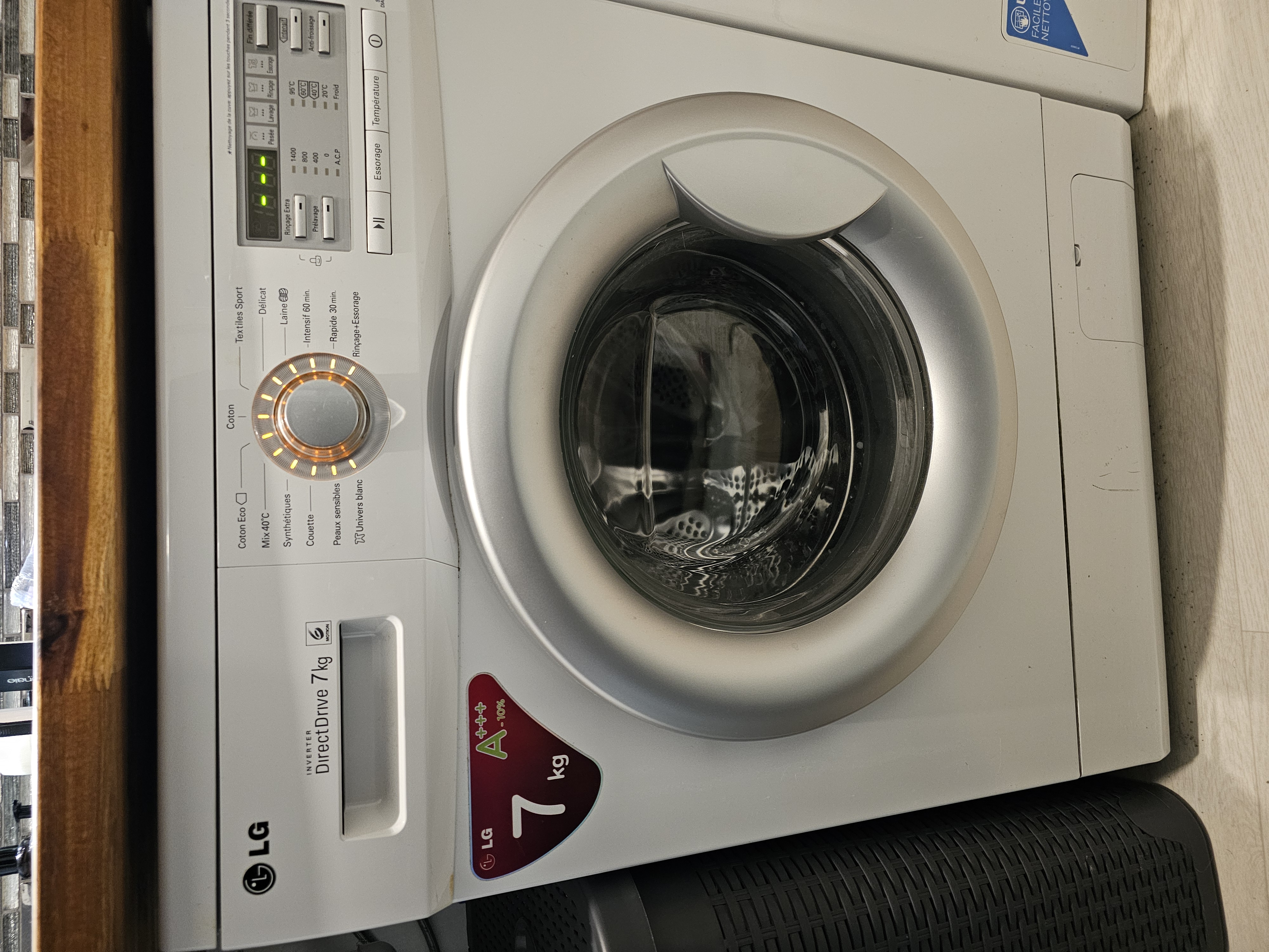 Lave linge LG DIRECT INVERTER 7kg 135 Sancerre (18)
