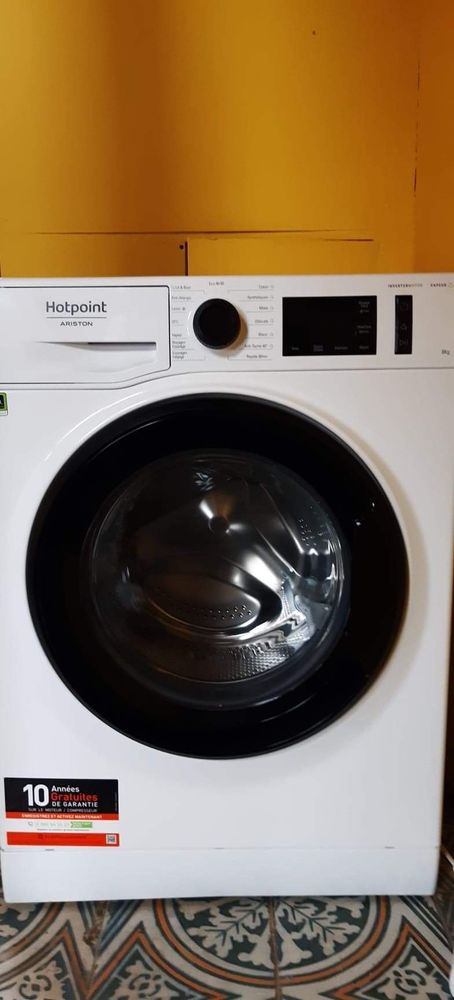 lave linge HOTPOINT 8 kg 250 Monhoudou (72)