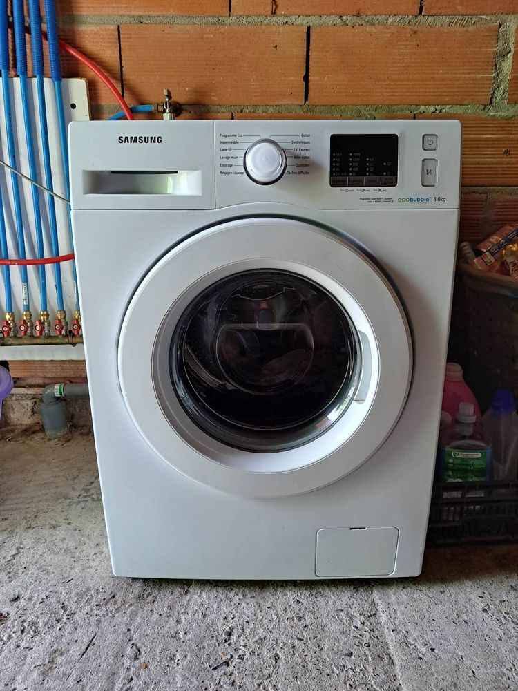 Lave linge 8kg Samsung Eco-buble 250 Benquet (40)