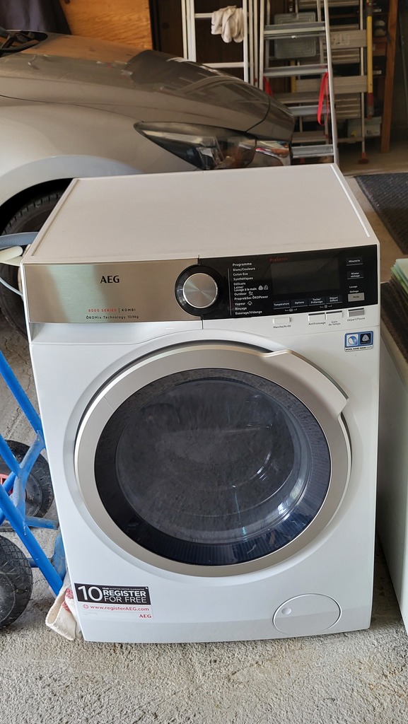 Lave-linge s�chant AEG blanc 500 Saint-Germain-d'Anxure (53)