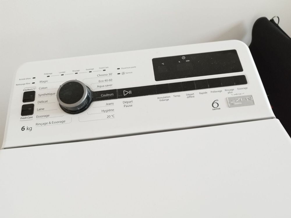 lave linge top  whirpool 190 Paris 15 (75)