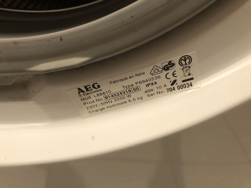 Lave linge AEG 50 Quincampoix (76)