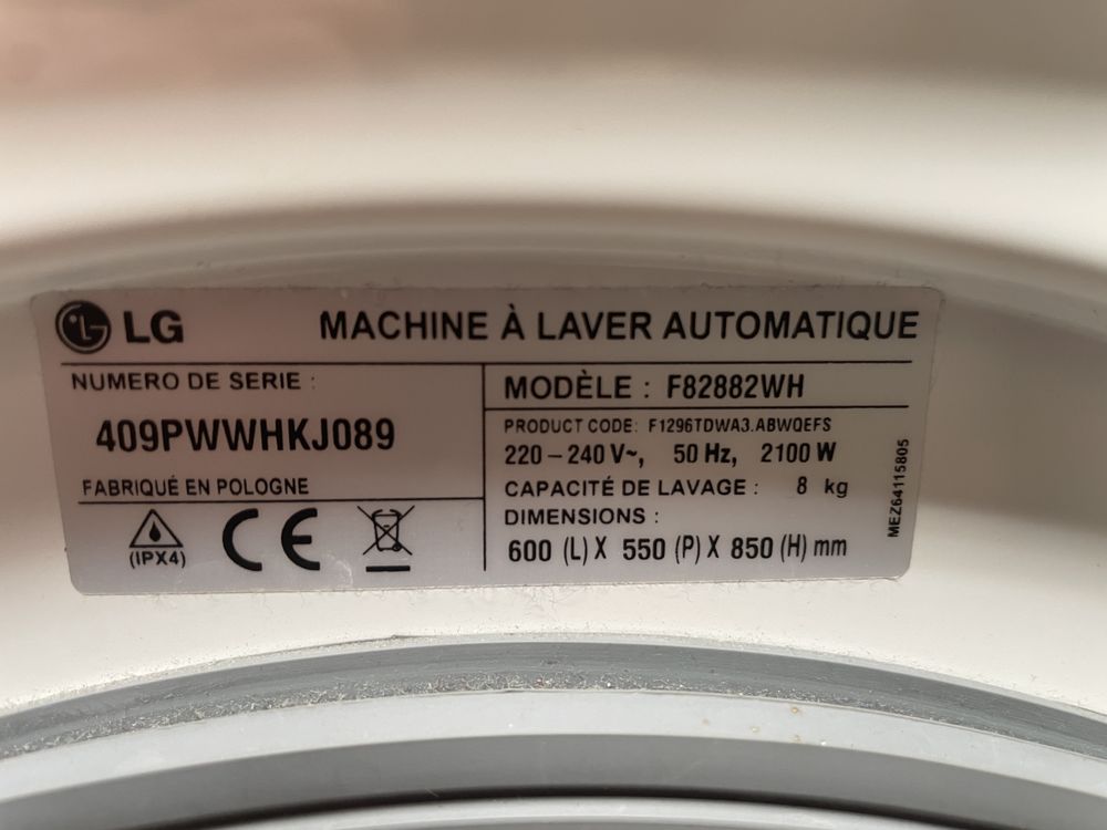 Lave-linge 200 Noyen-sur-Sarthe (72)