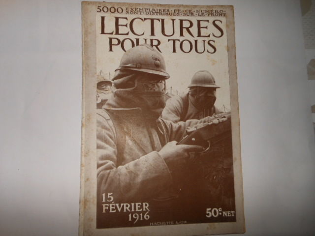 lecture pour tous du 15 février 1916 pa82 5 Grézieu-la-Varenne (69)