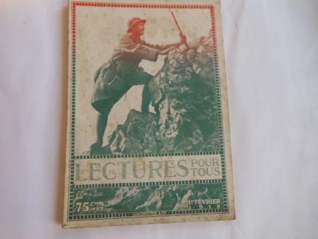 lecture pour tous du 15 fevrier 1918 pa84 5 Gr�zieu-la-Varenne (69)