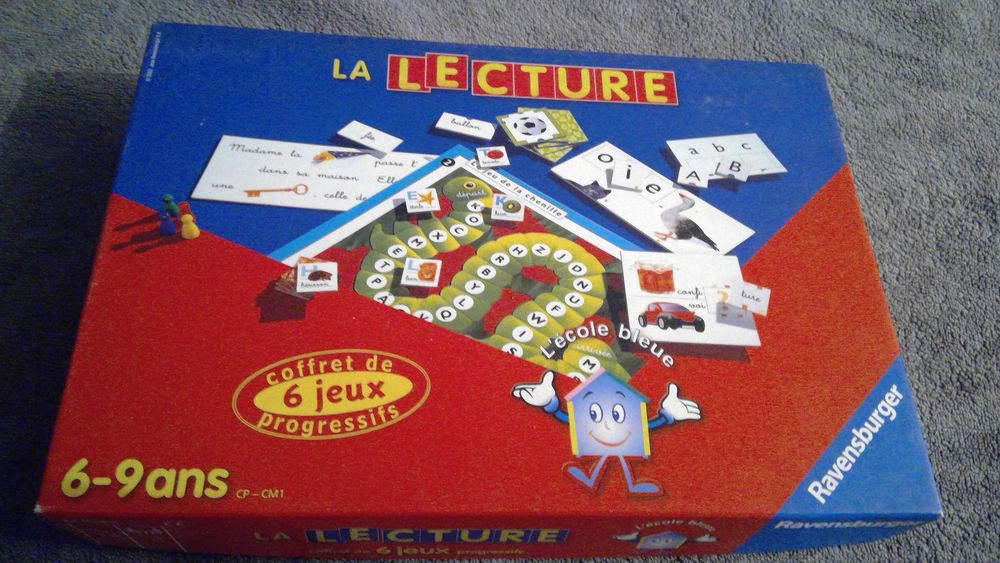 JEU LA LECTURE
RAVENSBURGER
6 - 9 ANS
1 � 4 JOUEURS
8 Triel-sur-Seine (78)