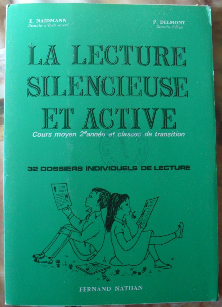 LA LECTURE SILENCIEUSE ET ACTIVE - CM 2e année et Transition 45 Montreuil (93)