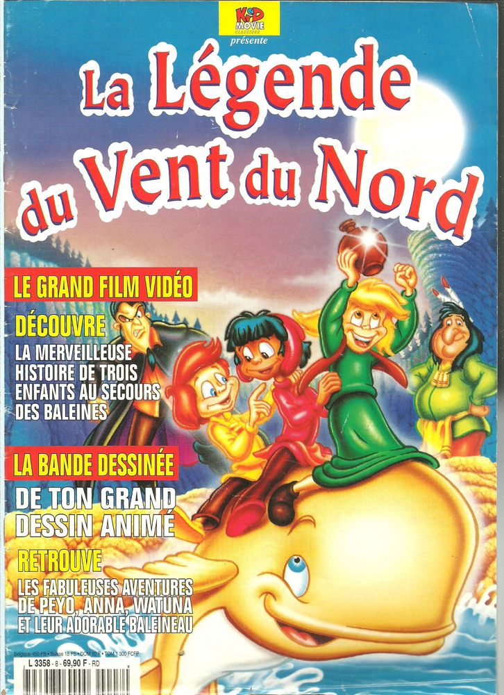 BD La l�gende du vent du nord pr�sent�e par KID MOVIE 4 Montauban (82)