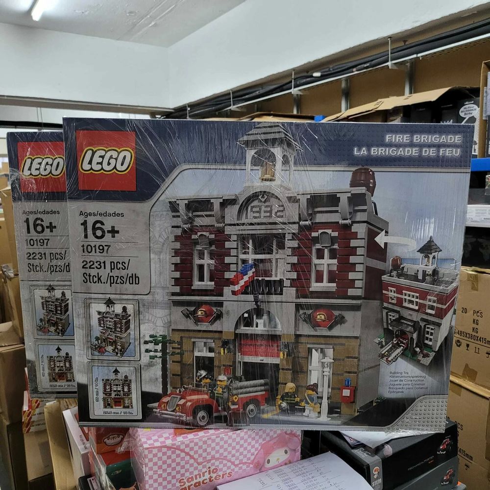 LEGO 10197, Fire Brigade, 2 Exemplaires Neufs & Scell�s 389 Grenoble (38)