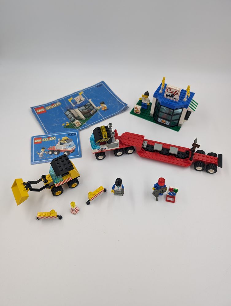 Set Lego 6329 Town (City) Truck Stop sans boite avec notice 40 Vulbens (74)