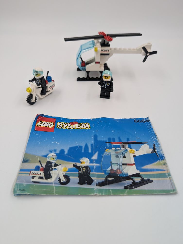 Set Lego 6664 Town : Chopper Cops avec notice, complet 23 Vulbens (74)
