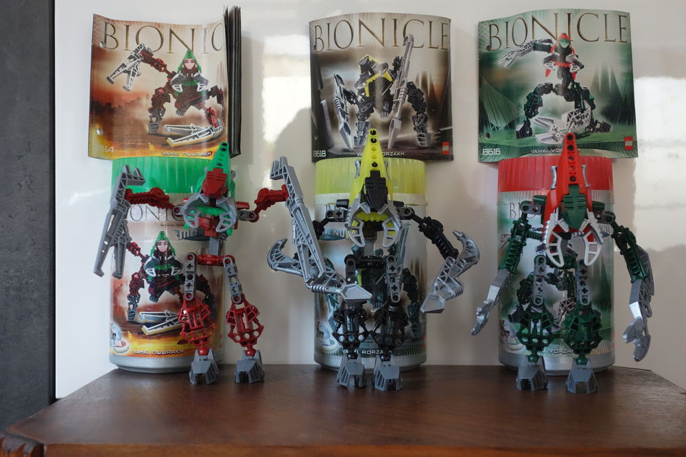 Lego-Bionicle-8614-VahkiMuurakh-8616-VahkiVorzakh-8618-Vahki 45 Saint-Maur-des-Foss�s (94)