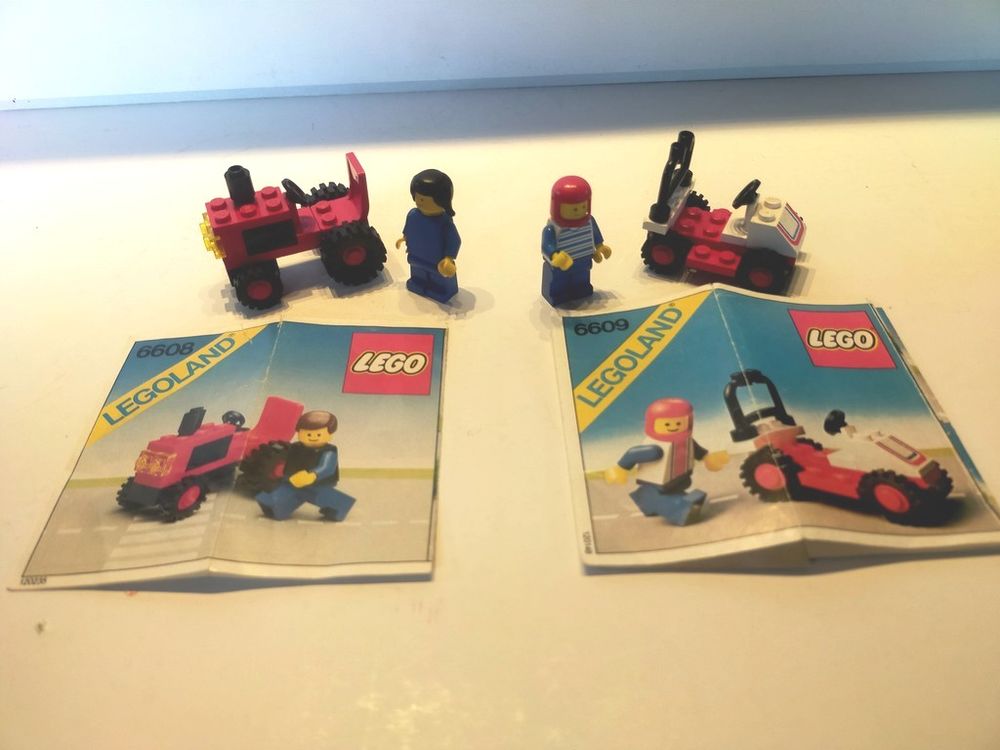 lego LEGOLAND tracteur 1982 & kart 1983
10 Mirecourt (88)