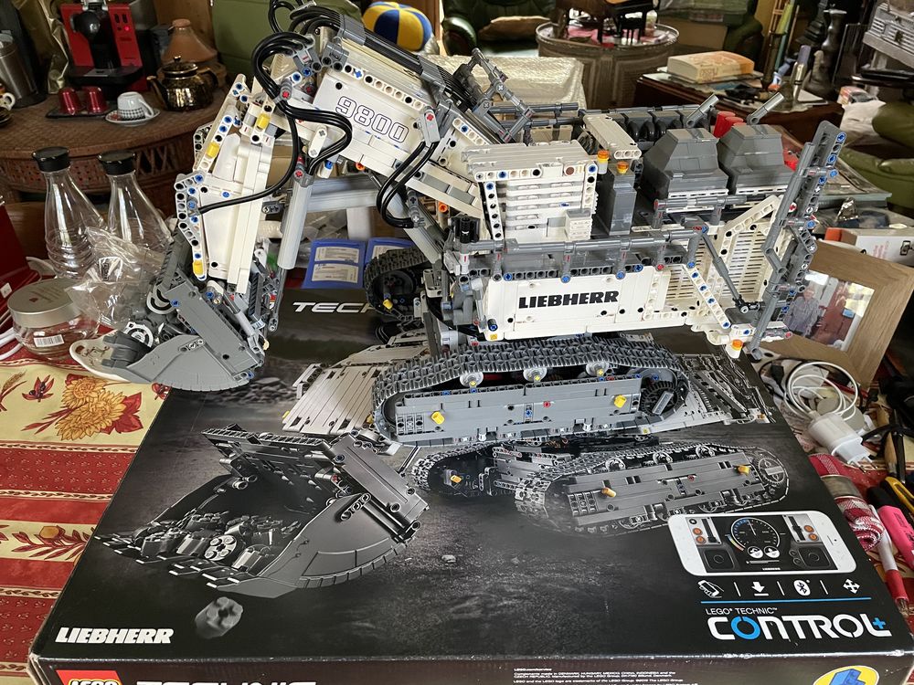 Lego Technic Pelleteuse 42100 Liebherr 380 La Couture (62)